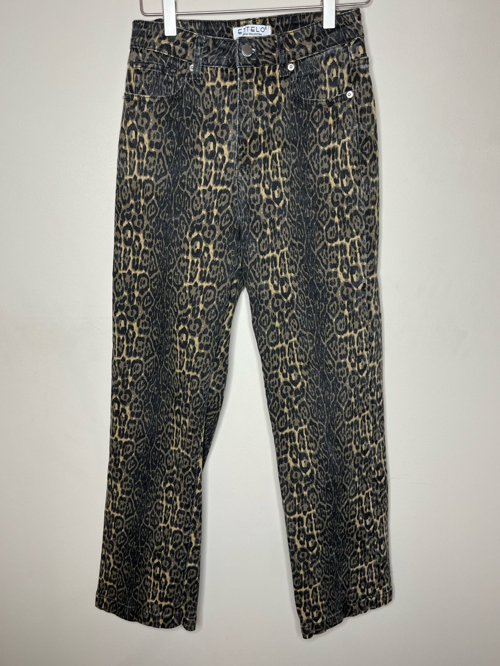 Leopard Print Jeans